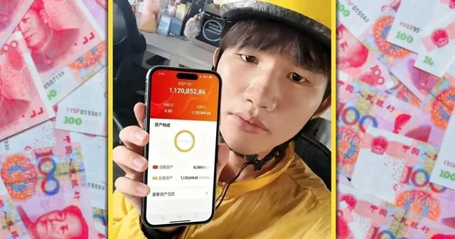 Çinli kuryer beş ilə 160 min dollar topladı