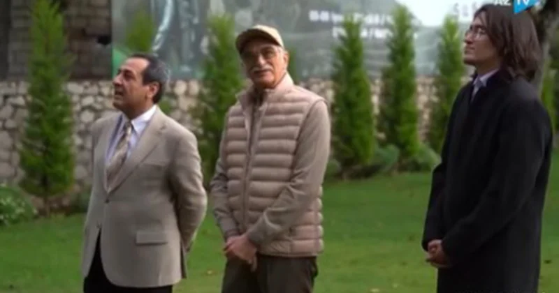 Polad Bülbüloğlu oğlu ilə birlikdə Şuşadakı bağında VİDEO