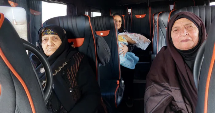 Kərkicahana ilk köç baş tutub FOTOLAR