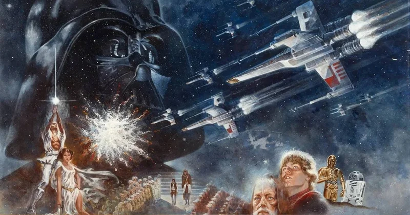 В США с молотка ушел культовый постер к фильму Звездные войны