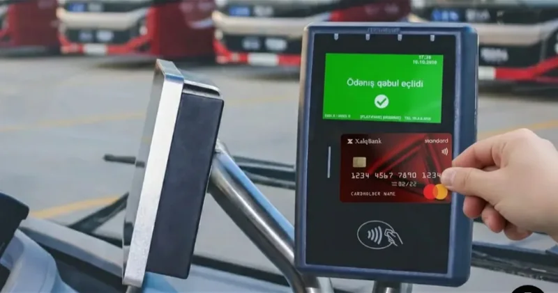 В автобусах Баку внедряют оплату проезда через NFC, Apple Pay и Google Pay