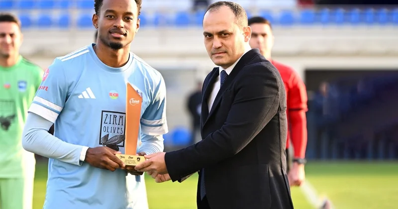 Premyer Liqada noyabr ayının ən yaxşı qolunun müəllifi mükafatlandırıldı