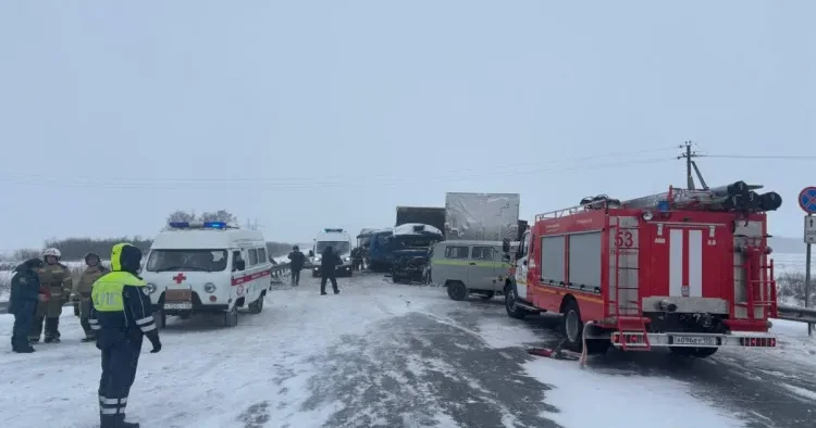 Rusiyada yol qəzası: 6 ölü