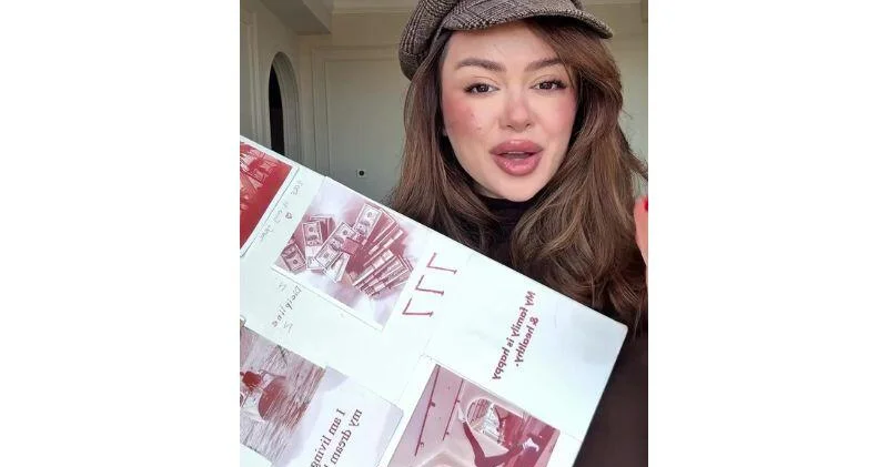 Блогер Наджиба рассказала о своей карте желаний ВИДЕО