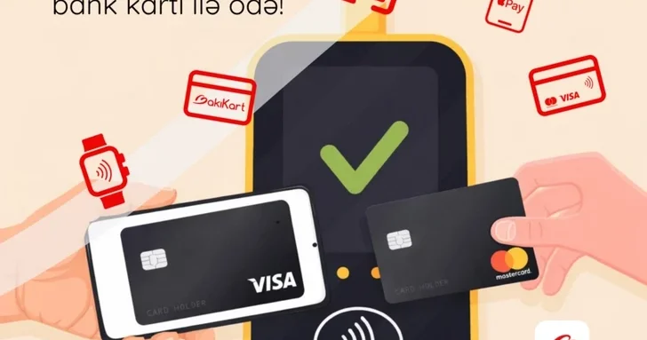 В бакинских автобусах начинается внедрение оплаты банковскими картами с поддержкой NFC