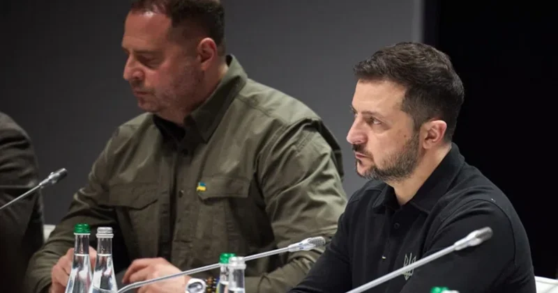 Ukrayna prezidentinin işdən çıxarılan aparat rəhbəri Andrey Yermak haradadır?