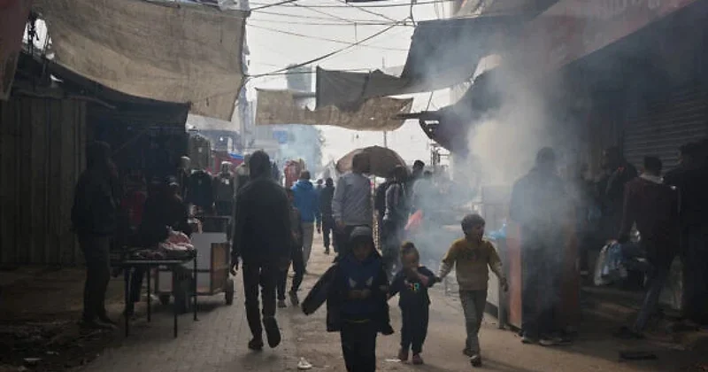 Восход солнца в Газе