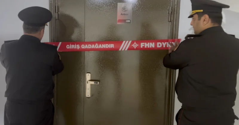 МЧС закрыло магазин Baku Electronics ФОТО