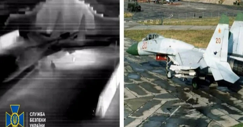 Ukrayna Krımda Rusiyanın iki hərbi təyyarəsini vurub