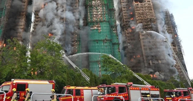 Honkonqdakı yanğında ölənlərin sayı 161 ə çatıb