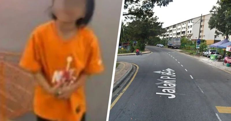 В Малайзии угнали автомобиль с пятилетней девочкой внутри