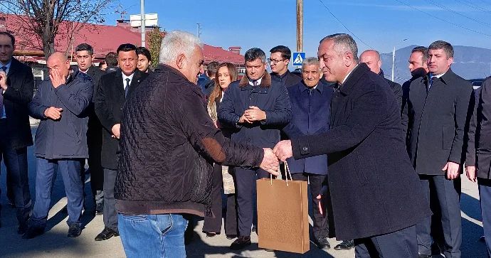 Kərkicahana yola salınan köç ünvana çatdı FOTO