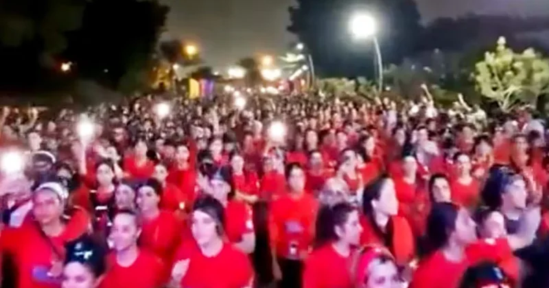 İranda qadınların bu görüntüləri gündəm oldu Video