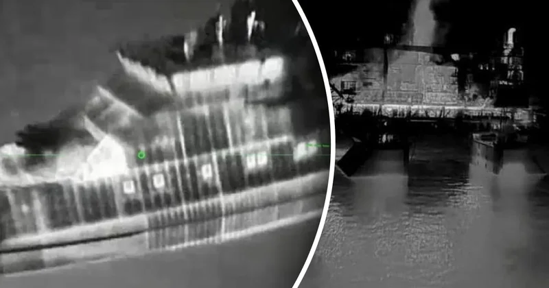 Ukrayna Xəzərdə Rusiya hərbi gəmisini və “Lukoyl“ neft buruğunu vurdu... RƏSMİ