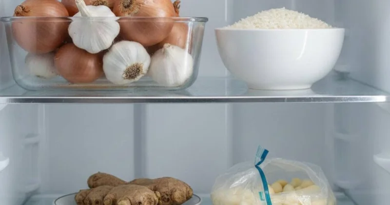 Soyuducuda saxlandıqda zəhər ə çevrilən 4 qida VİDEO