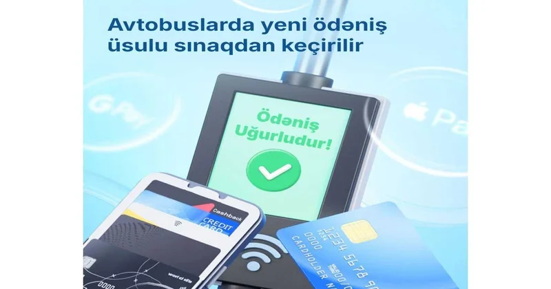 Баку делает шаг в будущее: в автобусах запускают NFC оплату ВИДЕО