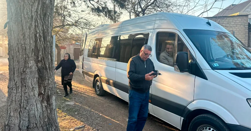 Xankəndinin bu qəsəbəsinə ilk köç oldu FOTO/VİDEO