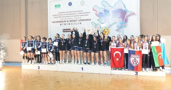 В Нахчыване завершилось первенство по волейболу за Кубок суверенитета
