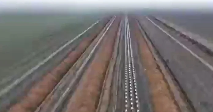 Ukraynanın cəbhəyanı ərazilərində fortifikasiya işləri görülür VİDEO