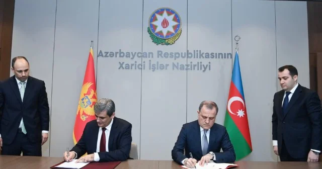 Azərbaycanla Monteneqro arasında Anlaşma Memorandumu imzalandı