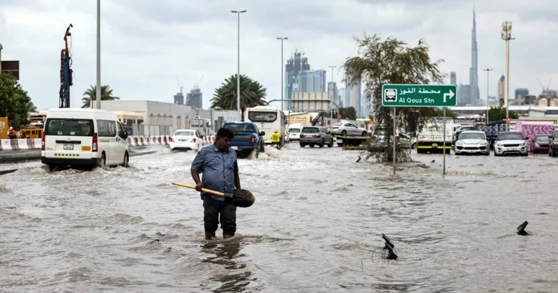 Su basmış BƏƏ dən yeni Görüntülər