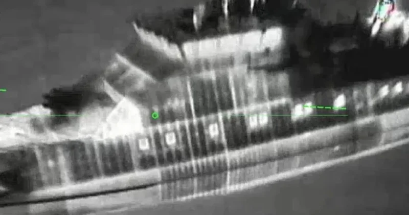 ВСУ заявили об ударе по российскому военному кораблю и буровой платформе на Каспии