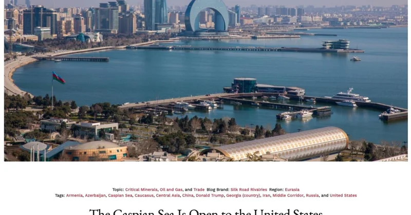 Азербайджан становится стратегическим узлом политики США The National Interest