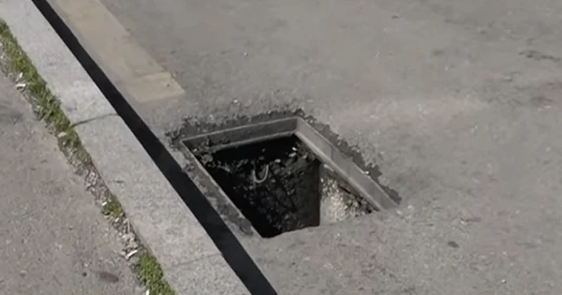 Açıq lüklər sürücülərə təhlükə yaratdı Məsuliyyət kimin üzərinə düşür?