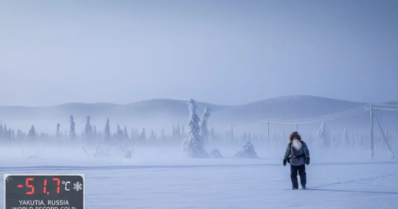 Yer kürəsində ən aşağı temperatur Yakutiyada qeydə alınıb
