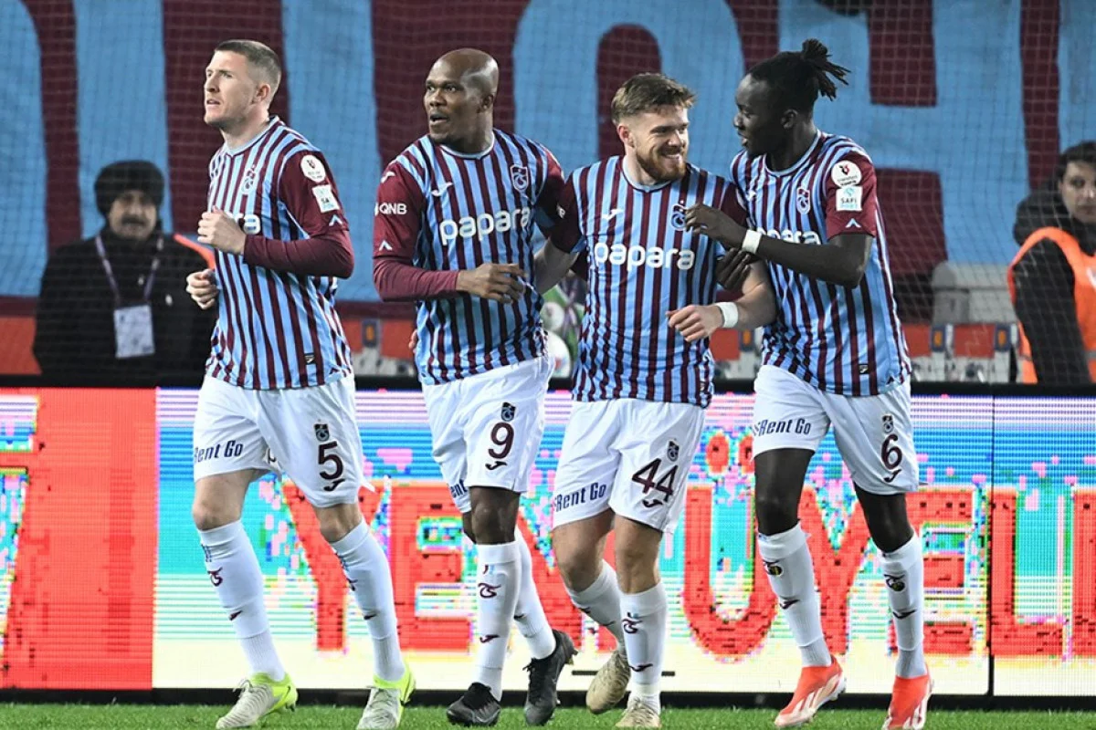 Trabzonspor bu mövsüm ilk dəfə bunu bacardı