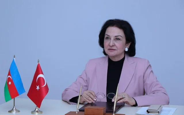 Gülçöhrə Məmmədova Osman Nuri Çeliklə müzakirələr apardı FOTOLAR