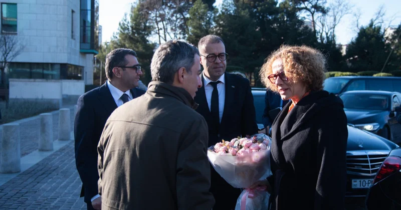 Radmila Şekerinska Azərbaycana gəldi