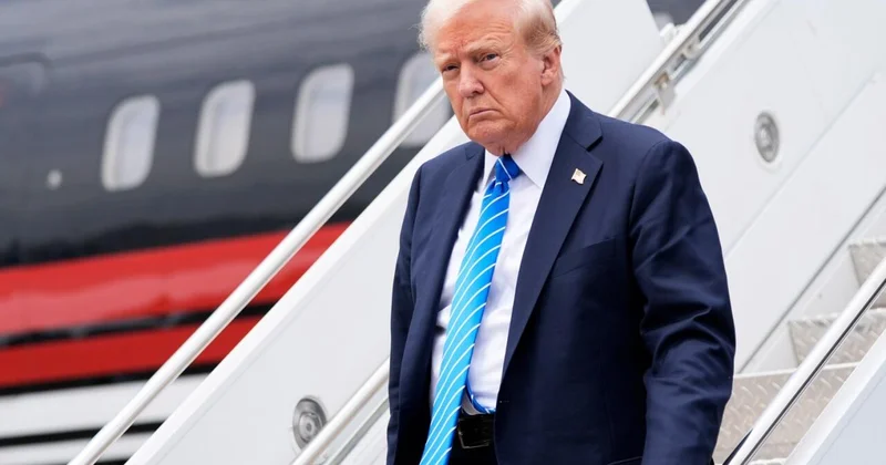 Trampın təyyarəsi 2 saat gecikmə ilə Sürixə eniş etdi