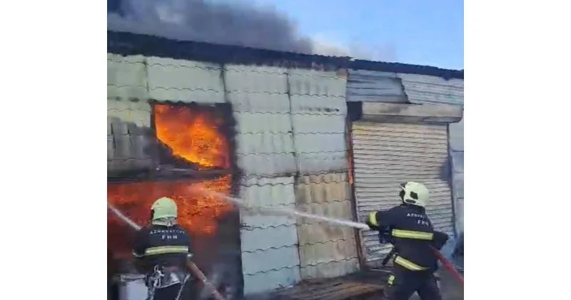 МЧС локализовало пожар на объекте в Наримановском районе ФОТО ОБНОВЛЕНО