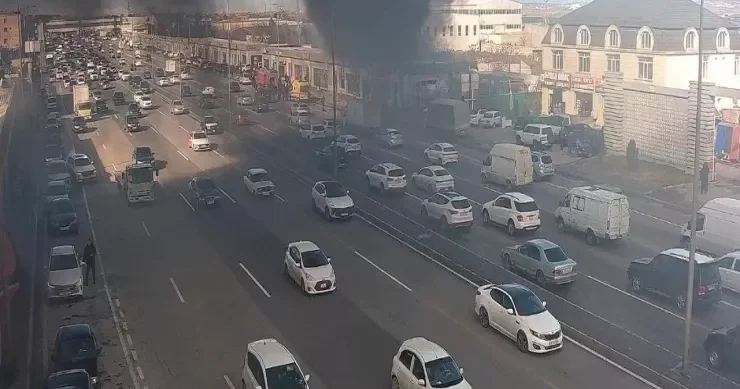 Dərnəgül də obyekt YANIR FOTO