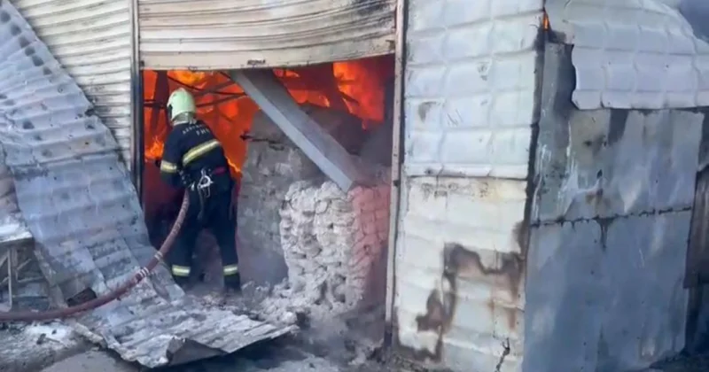 Ziya Bünyadov prospektində obyektdə yanğının yayılmasının qarşısı alınıb FOTO YENİLƏNİB 2 VİDEO