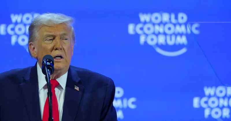 Трамп прибыл на форум в Давосе ВИДЕО