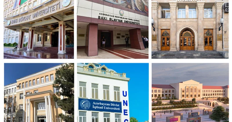 Beynəlxalq reytinqlərdə adı olan Azərbaycan universitetləri SİYAHI