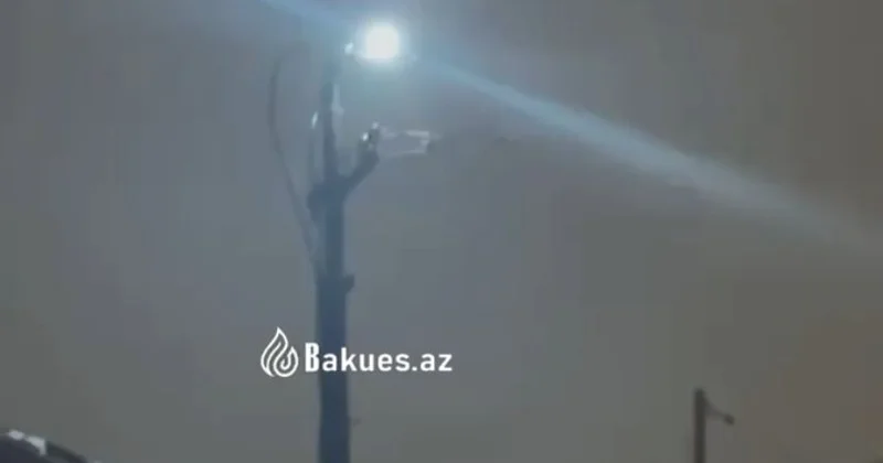 Binəqədidə məktəb yaxınlığındakı elektrik xətti təhlükə saçır