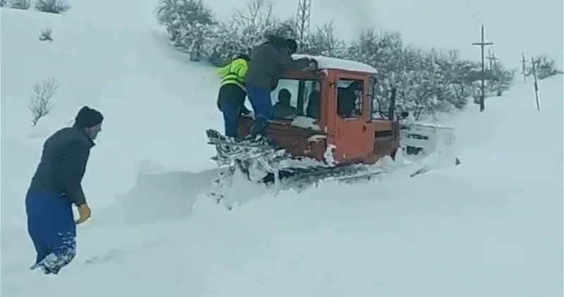 В южных районах восстанавливают электроснабжение после сильного снегопада