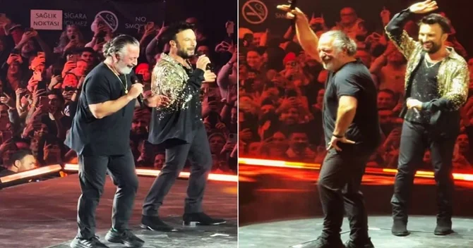 Tarkanın konsertində Cem Yılmaz sürprizi
