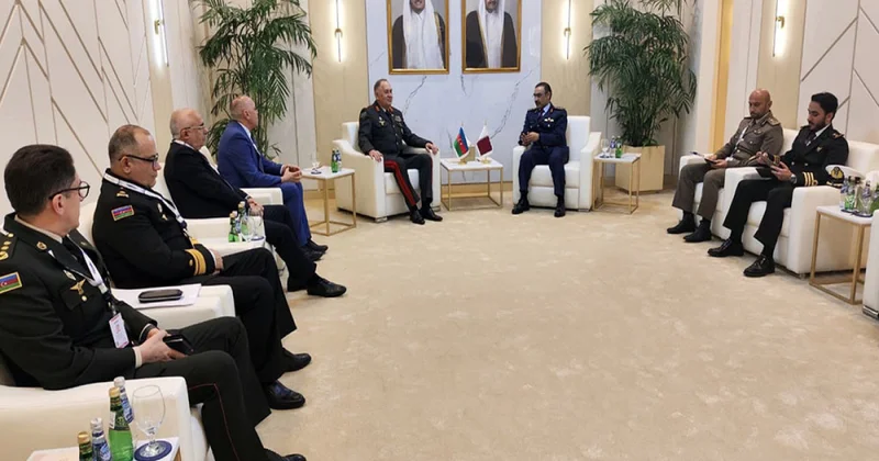 Azərbaycanla Qətər arasında hərbi əməkdaşlıq müzakirə edilib