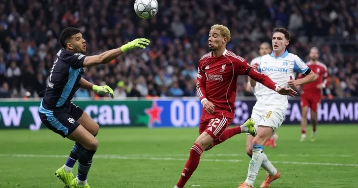 Ливерпуль разгромил Марсель в матче Лиги чемпионов