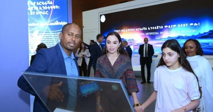 Leyla Əliyeva Efiopiya səfərindən paylaşım etdi Video