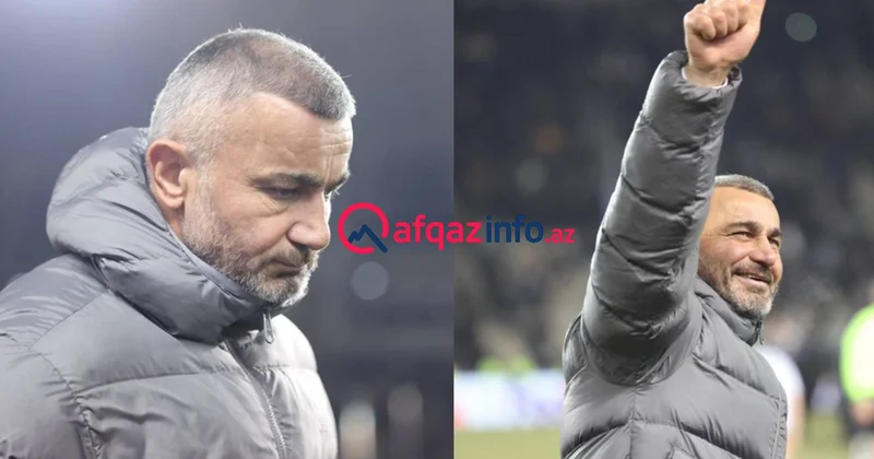 Qurban Qurbanov bir dəqiqə fərqlə... Fotolar