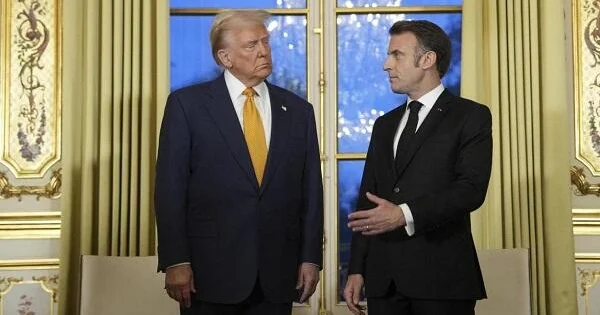 Tramp bununla Makronu incitmək istədi KİV