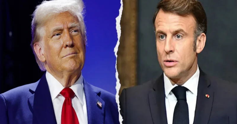 Makron Davos forumunu erkən tərk etdi