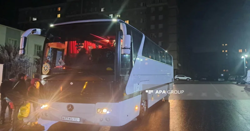 Xankəndi şəhərinə ilk köç karvanı yola salınıb