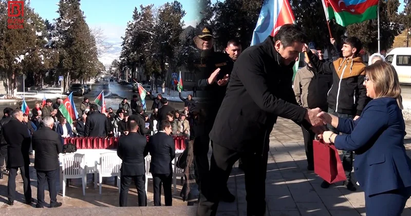 Xankəndidə TARİXİ GÜN Onlar doğma yurdlarına qovuşdu VİDEO