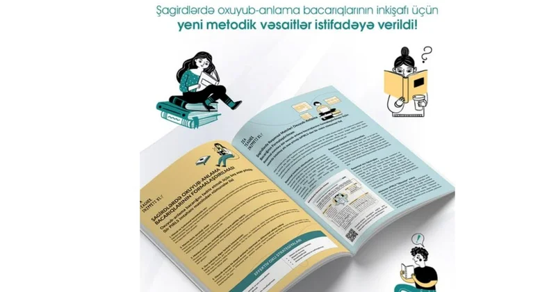 Şagirdlərin oxuyub anlama bacarıqları üçün yeni metodik vəsaitlər istifadəyə verildi